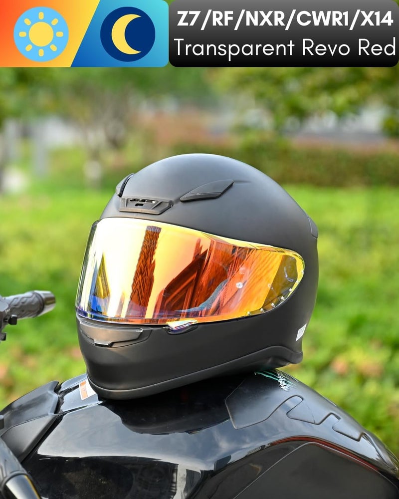 Logto Compatible with CWR-1 Z7 RF-1200 NXR X14 RF-SR Motorcycle Helmet Visor Shield Replacement Helmet Accessories - Image 3